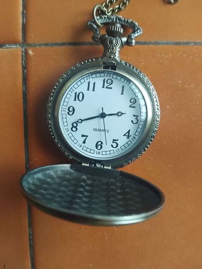 New pocket watch on chain
