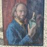 3 X George Weissbort Original Oil On Board Image 5