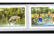 2001 Ireland Europa Self-Adhesive Water Resources Commemorative Stamps Mint Never Hinged (MNH)