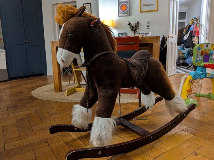 vintage rocking horse