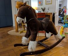 vintage rocking horse