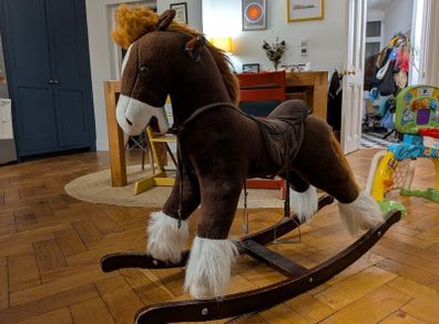 vintage rocking horse
