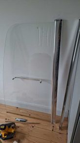 Bath screen 84.5 x 140cm