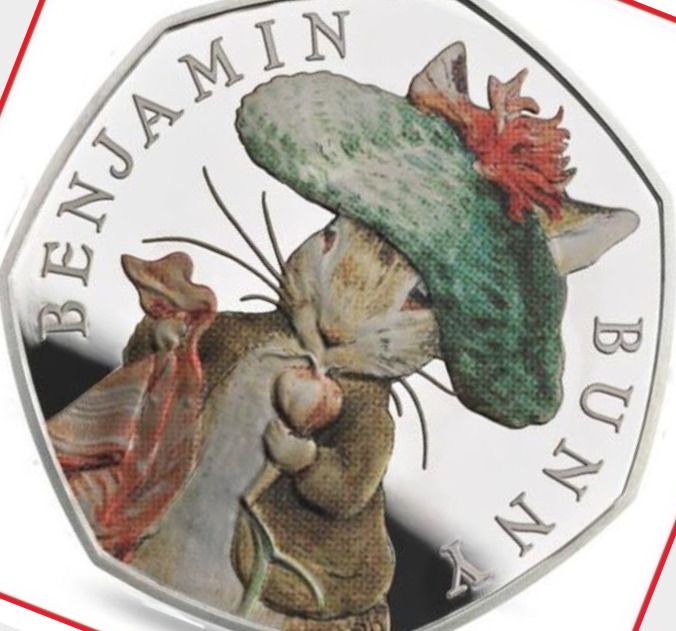 Silver Proof,.. Benjamin Bunny