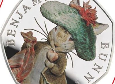 Silver Proof,.. Benjamin Bunny