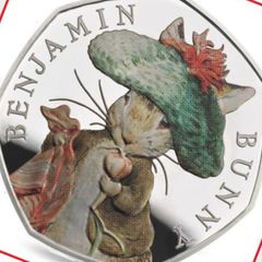 Silver Proof,.. Benjamin Bunny