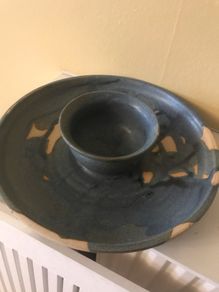 Irish Pottery Serving Dish