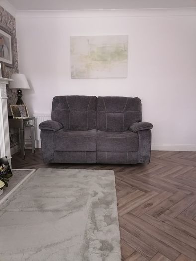 Two x 2 Seater Recliner sofa (less than a year old)