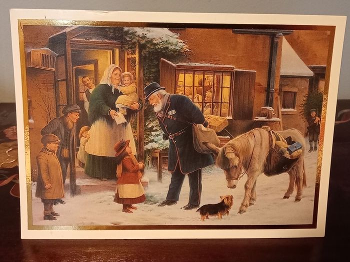 Vintage Christmas Card by Hallmark x 5