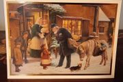 Vintage Christmas Card by Hallmark x 5