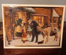 Vintage Christmas Card by Hallmark x 5