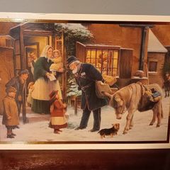 Vintage Christmas Card by Hallmark x 5
