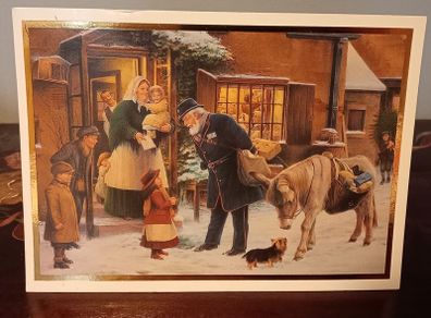 Vintage Christmas Card by Hallmark x 5