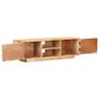 TV Cabinet 116x30x35 cm Solid Mango Wood Image 5