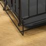 Dog Cage, Transport Cage, Wire Cage, Removable Bottom Pan, Black Image 2