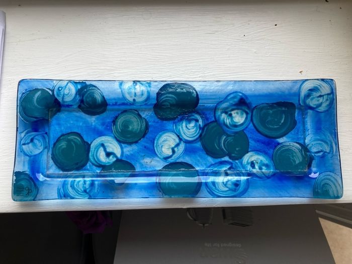 Tuula Giraldo Art Glass Ornament