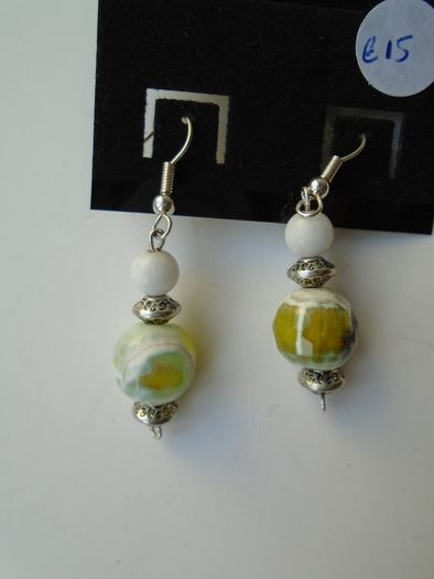 Gemstone earrings,Agate earrings,Free post, Drop earrings,Gift