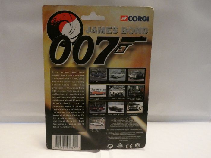 James Bond Dr.No Sunbeam Corgi 1:64 Sealed 1999