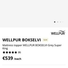 JYSK Wellpur Bokselvi Mattress Topper