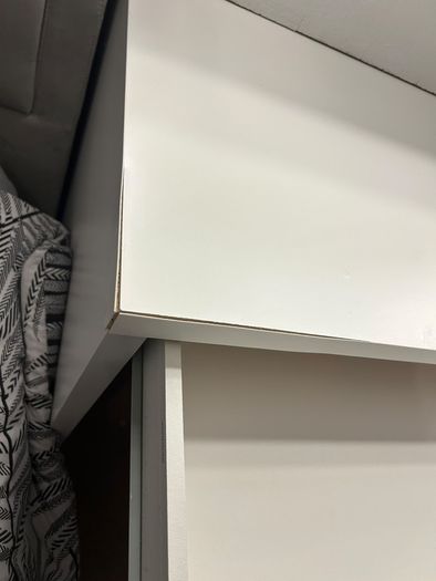 Ikea Micke desk & vanity mirror
