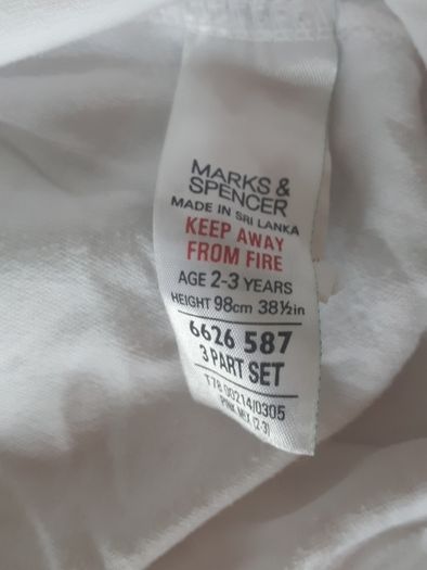 Marks&spencers 3pk Babygros
