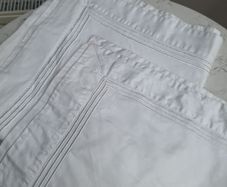 Two Oxford Square Pillow Covers