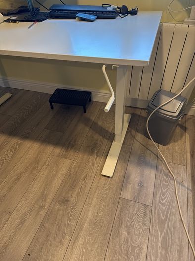 IKEA manual standing desk, width 160cm x depth 80cm
