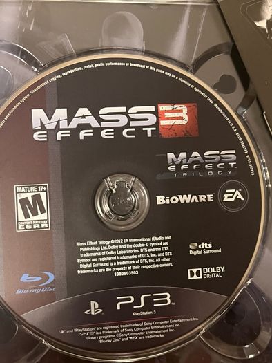 Ps3 Mass Effect Trilogy