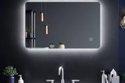 SALE | 800 x 500mm Backlit LED Illuminated Bathroom Mirror with Light Sensor + Demister