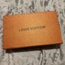 LV wallet on chain / leather / new Image 9