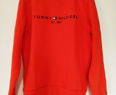 Tommy Hilfiger Gent's Orange Sweatshirt - Small