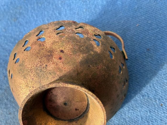 Small vintage brass dish