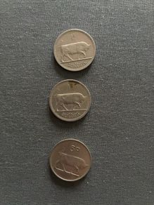 Vintage Irish Scilling (3)