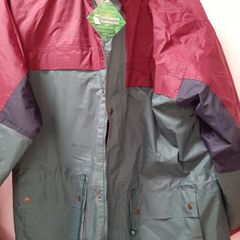 new XL waterproof padded jacket tag attached