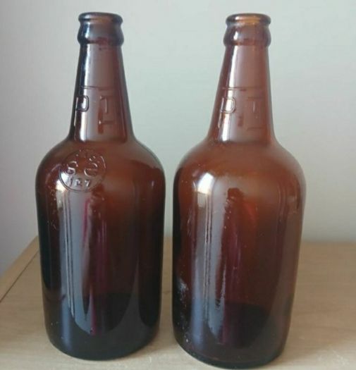 Old 1970s Guinness Bottles