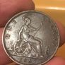 1887 Victoria Half penn nice grade Image 2