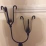 Black wrought iron T-Light stand Image 2