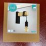 Eglo 32917 Townshend 1 Light Wall Light In Brown And Black Image 2
