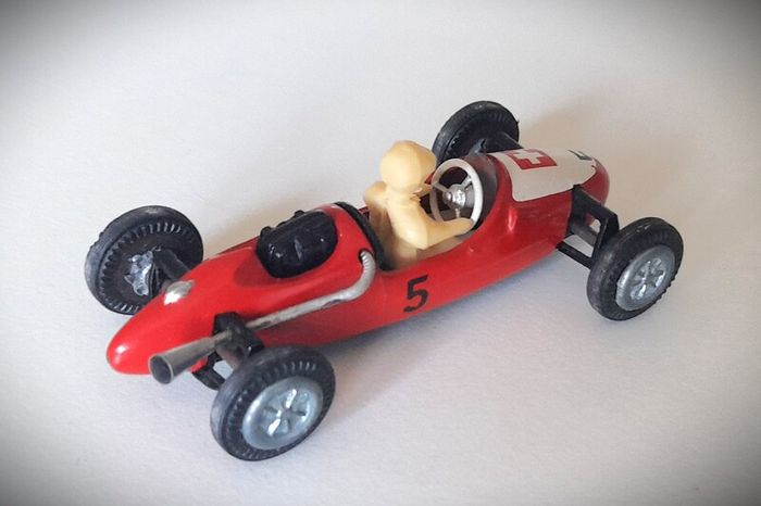 Diecast Vintage Tekno Cooper Norton Midget Car - Very Good Condition/Good Original Box