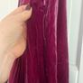 Monsoon Girls Burgundy Crushed Velvet Dress Image 2