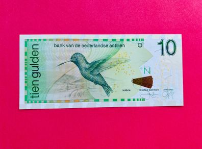 Netherlands   10 Gulden. 2003  Pick  28c. ( Uncirculated. )