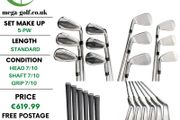 Taylormade Qi Irons / 5-Pw / KBS Max MT 85 Regular