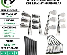 Taylormade Qi Irons / 5-Pw / KBS Max MT 85 Regular