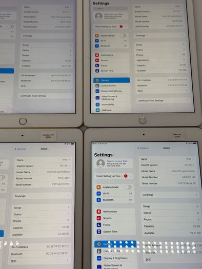 iPad 5th 32GB 9.7"