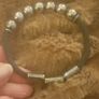 Mexican silver ball bracelet Image 3