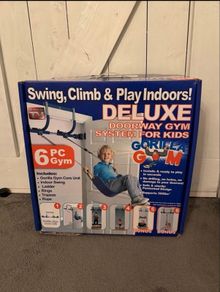 Gorilla Gym Kids Deluxe Indoor Swing