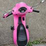 Pink Vespa GTS Super electric ride-on scooter Image 5