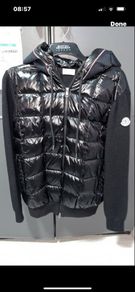 moncler hooded cardigan