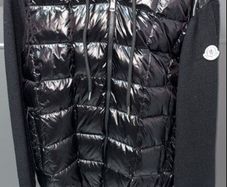 moncler hooded cardigan