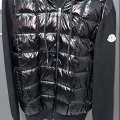 moncler hooded cardigan